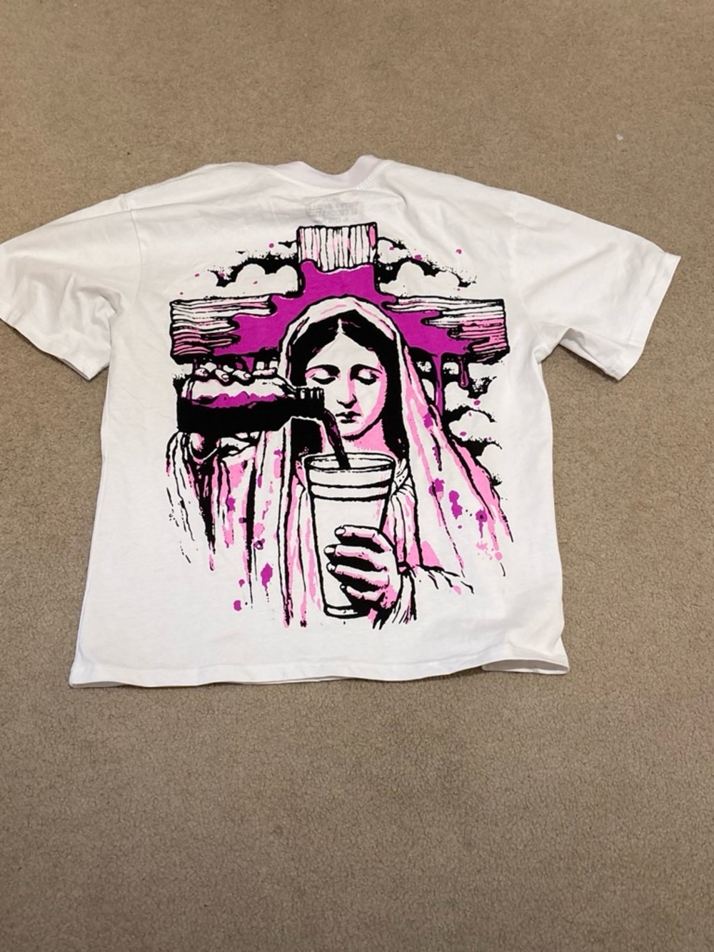 That’s a awful lot of cough syrup t shirt size medium